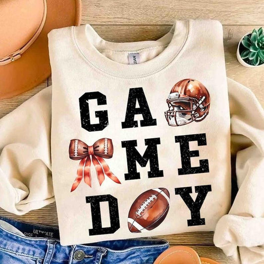Game Day Touchdown Football Season College Football Ballpark Mom, Fall Football , Football Season Sweatshirt