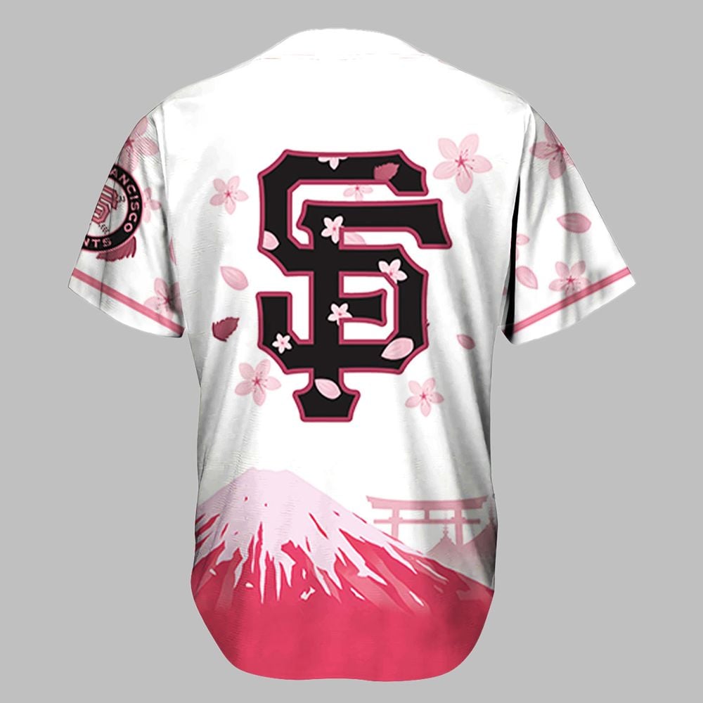 Giants Cherry Blossom Jersey 2025 - Grishko.com