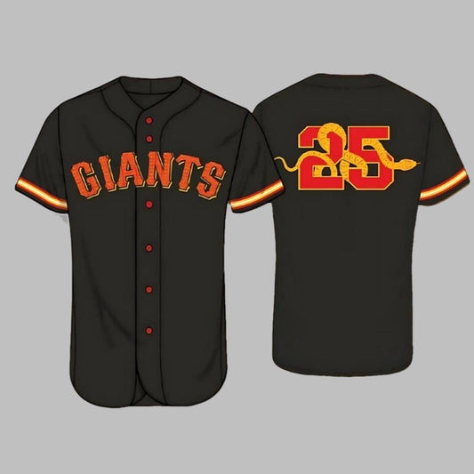 Giants Chinese Heritage Night Year Of The Snake Jersey 2025 Giveaway - Grishko.com