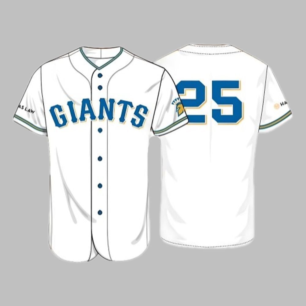 Giants San Jose State Night Jersey 2025 Giveaways - Grishko.com