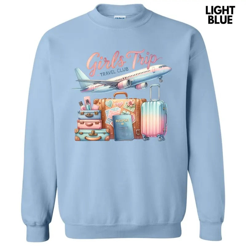 Girls Trip Suitcases Sweatshirt 'NLB'