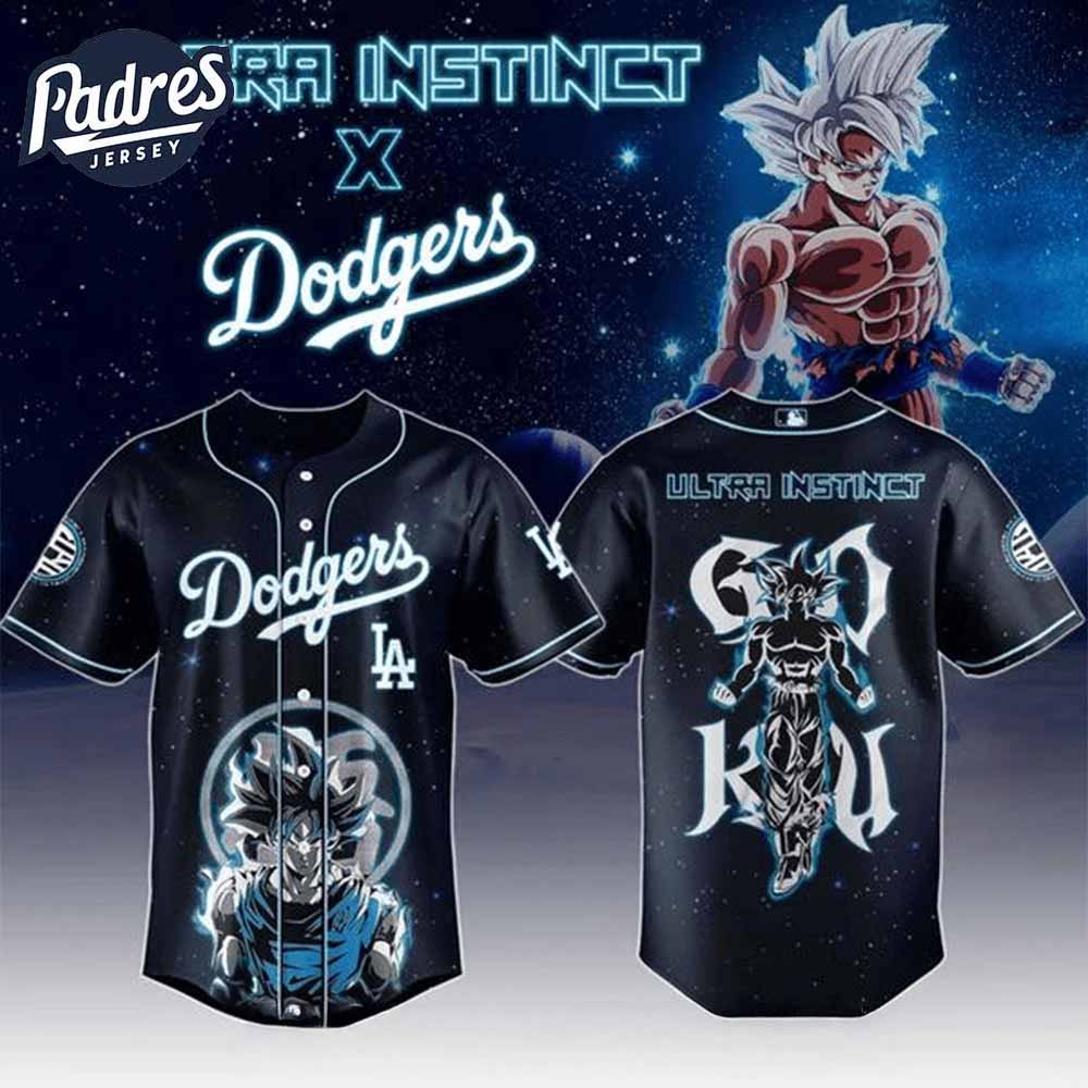 Goku Ultra Instinct x Los Angeles Dodgers 2025 Baseball Jersey - Padres Jersey Oasis: Elevate Your Baseball Style Game