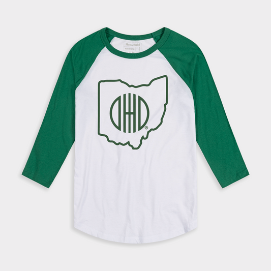 Vintage Ohio University Baseball Tee Style001
