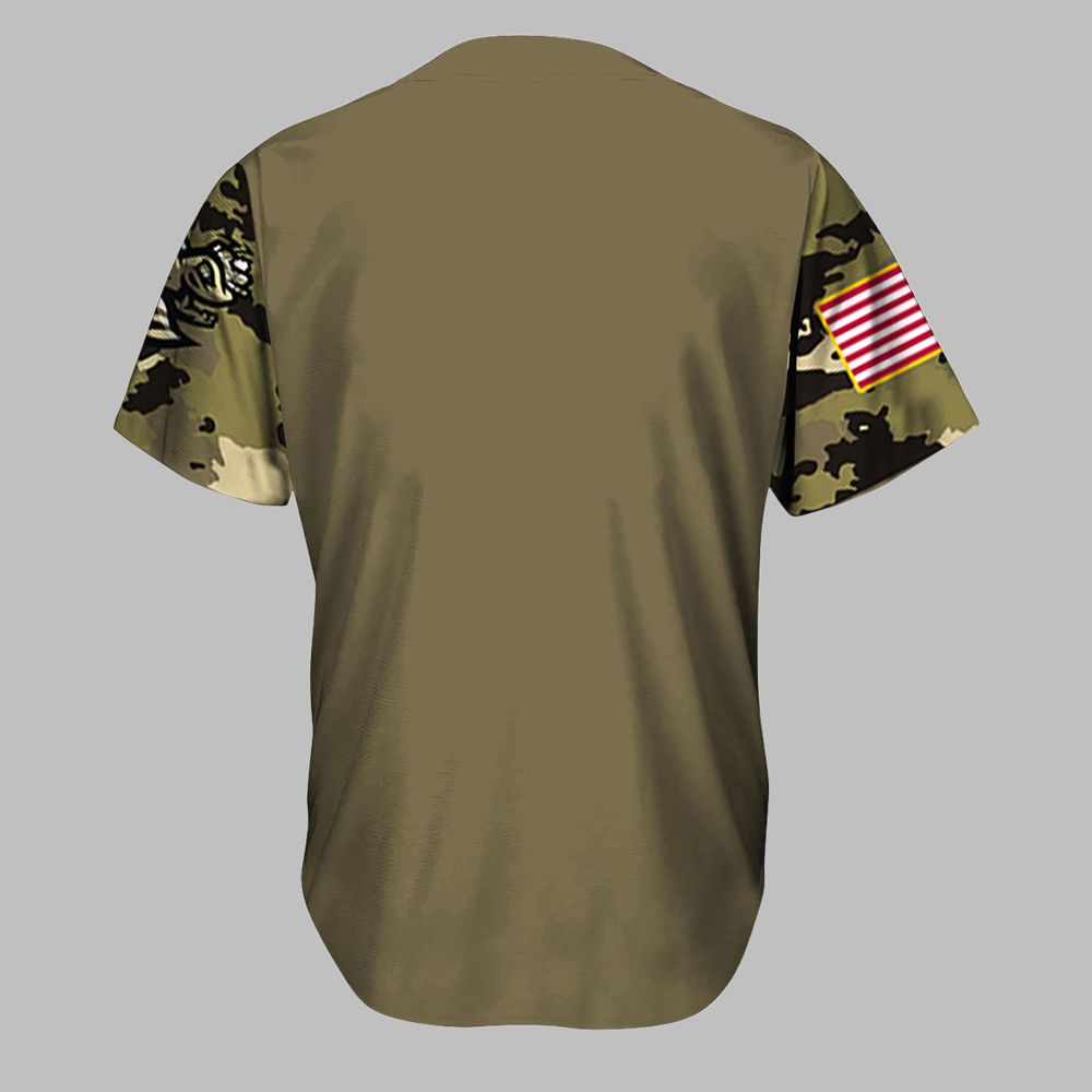 GreenJackets Military Appreciation Night 2025 Baseball Jersey - Grishko.com