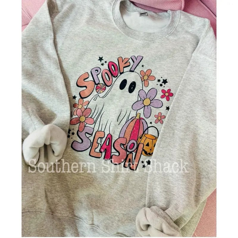 Groovy Spooky Season Sweatshirt | Halloween Sweatshirt