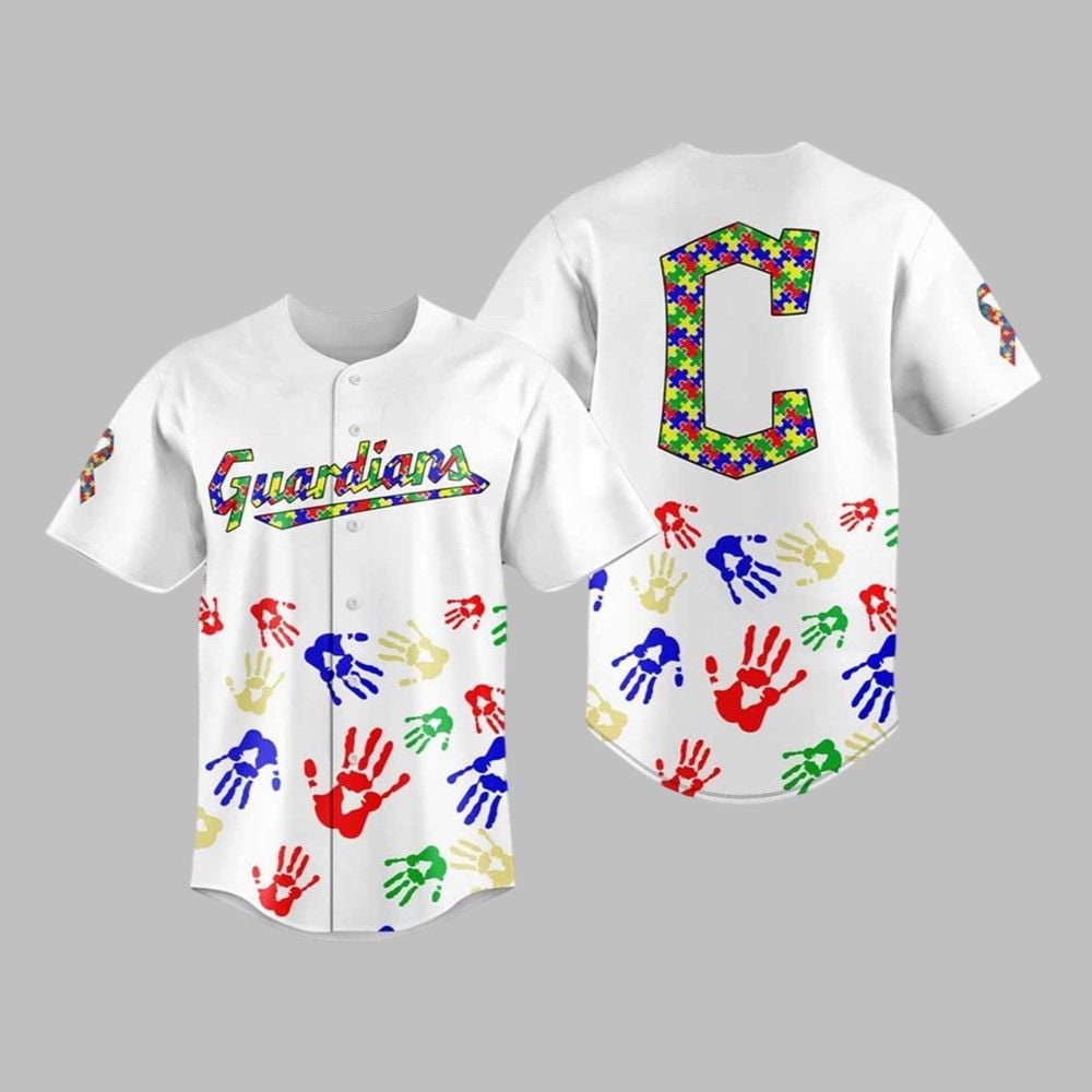 Guardians Autism Awareness 2025 Baseball Jersey - Grishko.com