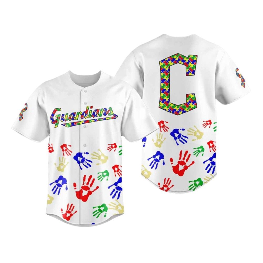 Guardians Autism Awareness 2025 Baseball Jersey - Grishko.com