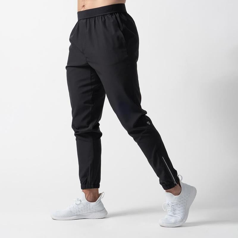 Gymreapers Performance Joggers for Men - All Seasons, Sweat-Wicking, Quick-Drying Fabric with 4-way Stretch and Laser-cut Perforations