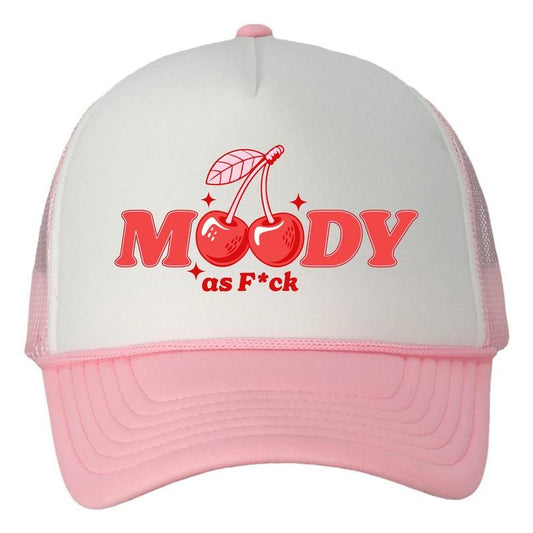 HAT - Moody Cherries Foam Mesh Trucker Hat 'NLB'