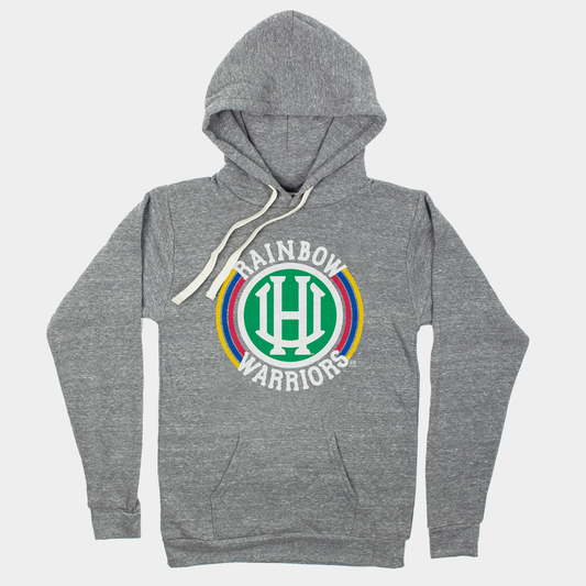Vintage Hawaii Rainbow Warriors Hoodie Style001