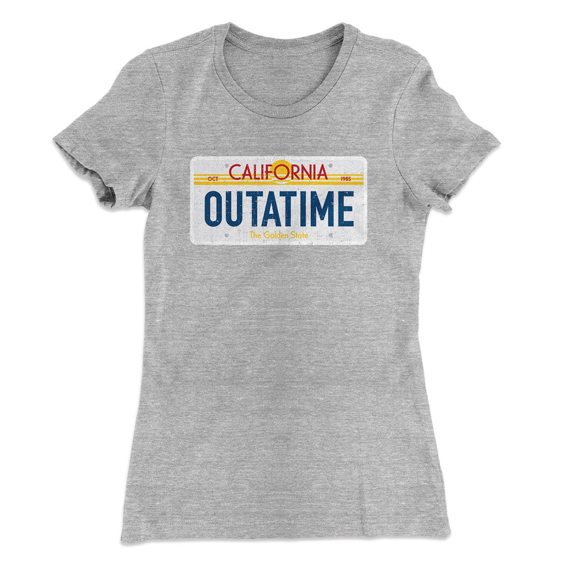 Outatime License Plate Women's T-Shirt