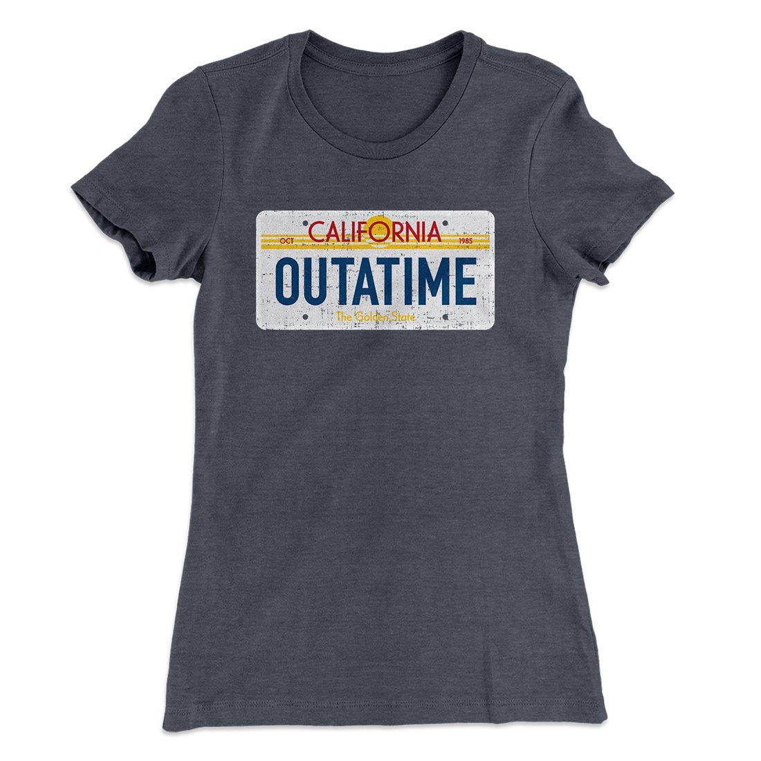 Outatime License Plate Women's T-Shirt