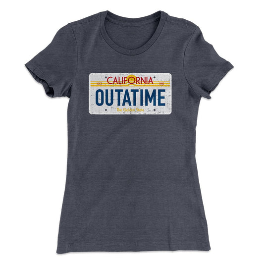 Outatime License Plate Women's T-Shirt