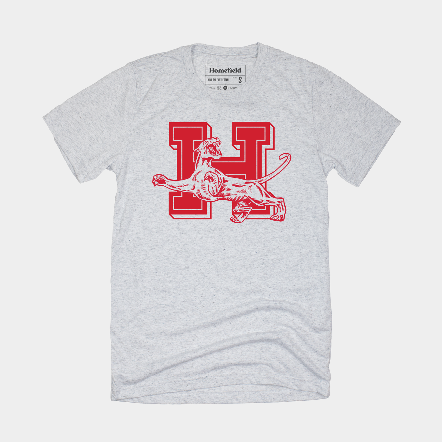 Vintage Houston Cougars Logo Tee Style001