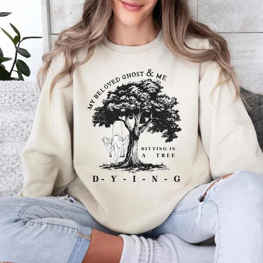 Halloween Songs Shirt Sweatshirt, Halloween Shirt, Spooky Season, Ghost Haunt, Fall Season, Pumpkin Halloween, Halloween Lyrics Sweatshirt Hoodie T-Shirt