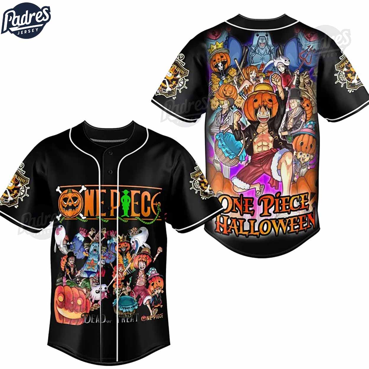 Happy One Piece Halloween Baseball Jersey - Padres Jersey Oasis: Elevate Your Baseball Style Game