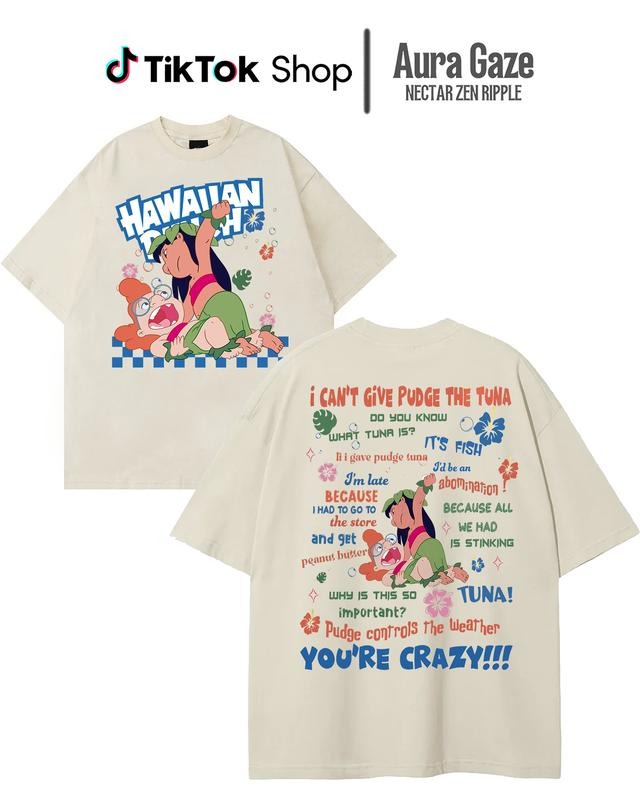 Hawaiiann Punch Double-side Comfort Colors Unisex Tshirt For Fan,  Family Matching Shirt, Movie Merch, Trip Family Birthday Gift For Fan