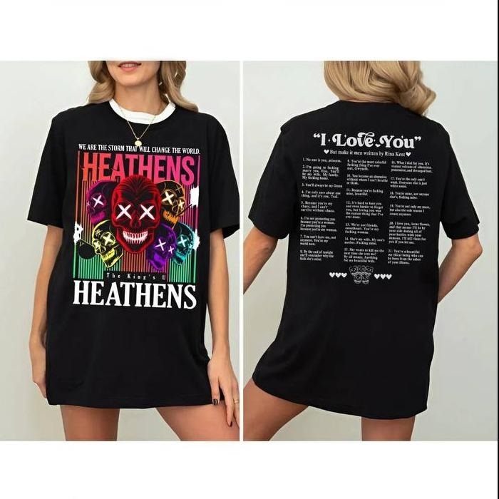 Heathen Legacy of Gods Sweatshirt, Rina Kent Merch, Legacy of Gods Shirt, Dark Romance , Bookish Merch, Gifts Suitable for Book Lover