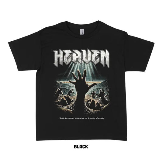 Heaven Essential T-Shirt - Sweatshirt, Graphic Tee, Menswear, Unisex Cotton, Casual Tops Classic Streetwear Crewneck
