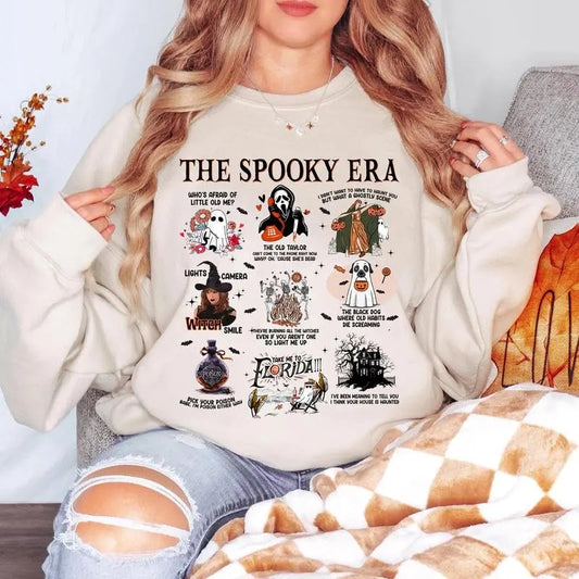 The Spooky Era, Halloween Vibes, Haunted Siprit, Pick your poison TShirt/Crewneck/Hoodie for fan