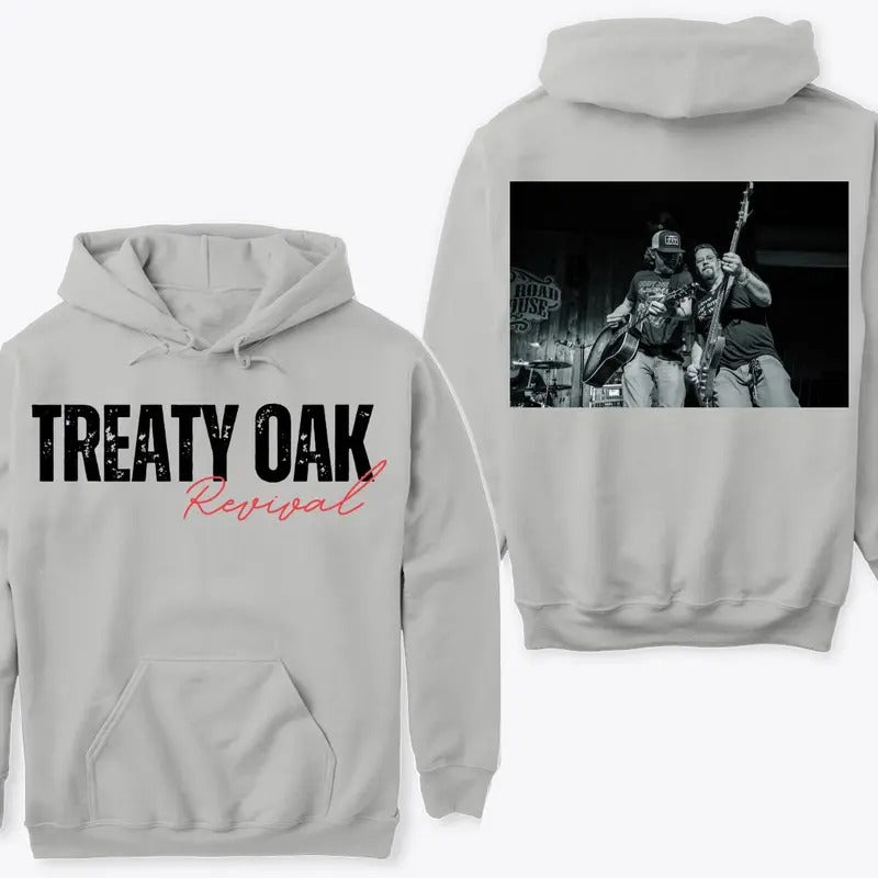 Treaty Oak Revival Bands Hoodie/T_shirt  Vintage Style Unisex T-shirt/Hoodie, Vintage for Men and Women