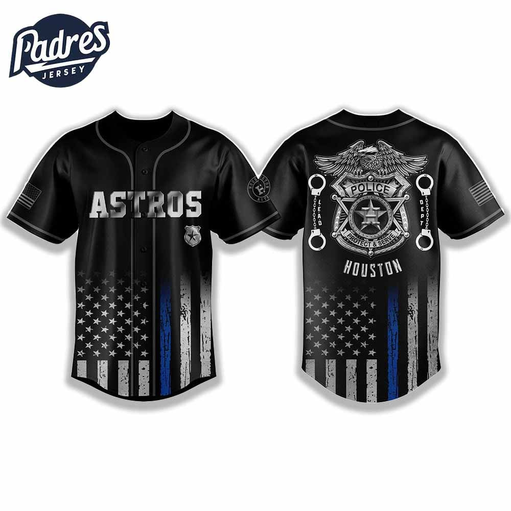 Houston Astros Law Enforcement Night 2025 Baseball Jersey - Padres Jersey Oasis: Elevate Your Baseball Style Game