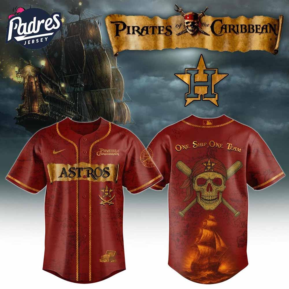 Houston Astros Pirates Of The Caribbean 2025 Baseball Jersey - Padres Jersey Oasis: Elevate Your Baseball Style Game