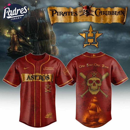 Houston Astros Pirates Of The Caribbean 2025 Baseball Jersey - Padres Jersey Oasis: Elevate Your Baseball Style Game