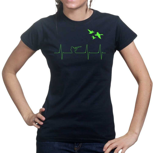 A Hunter's Heartbeat Ladies T-shirt Style001