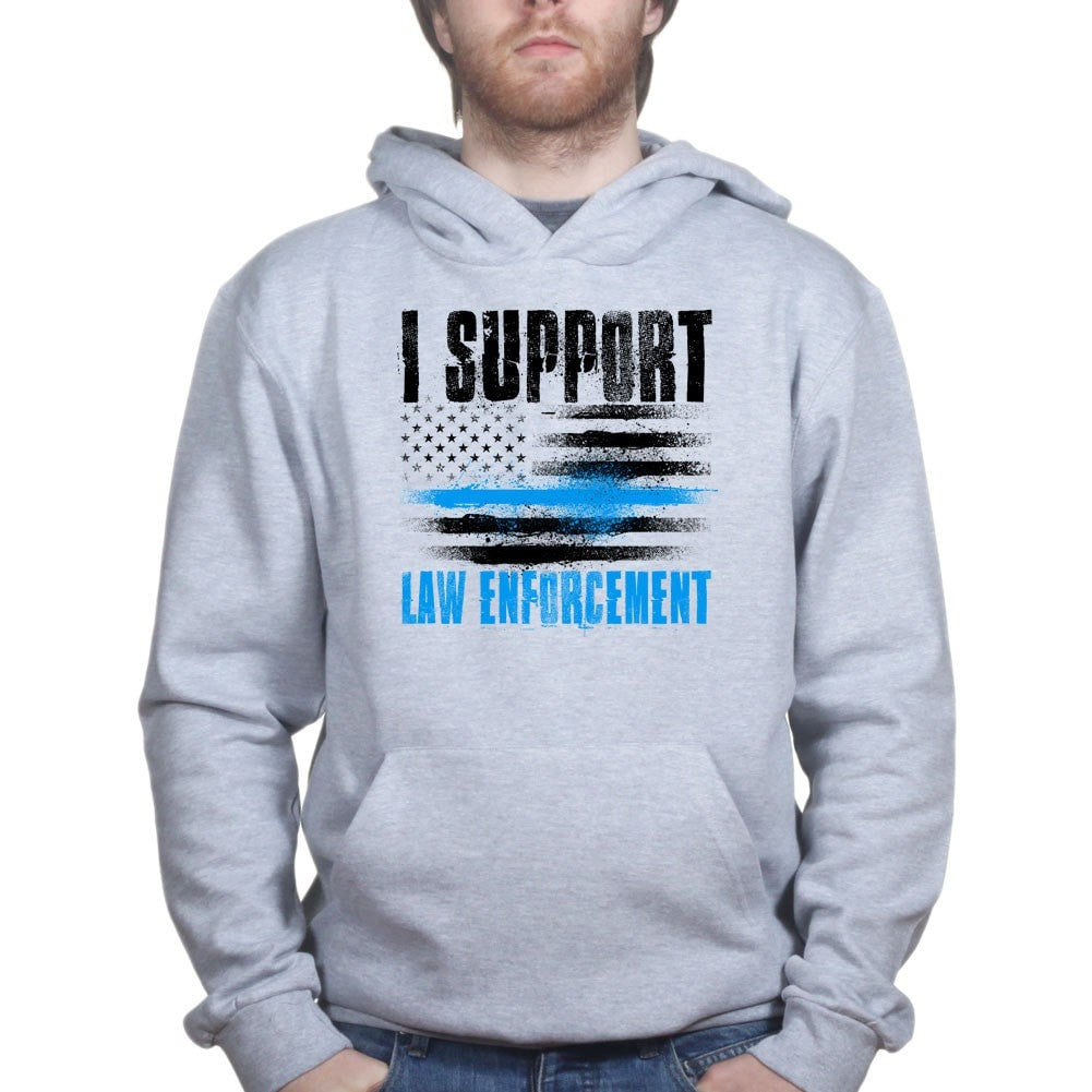 Support Law Enforcement Hoodie Style001