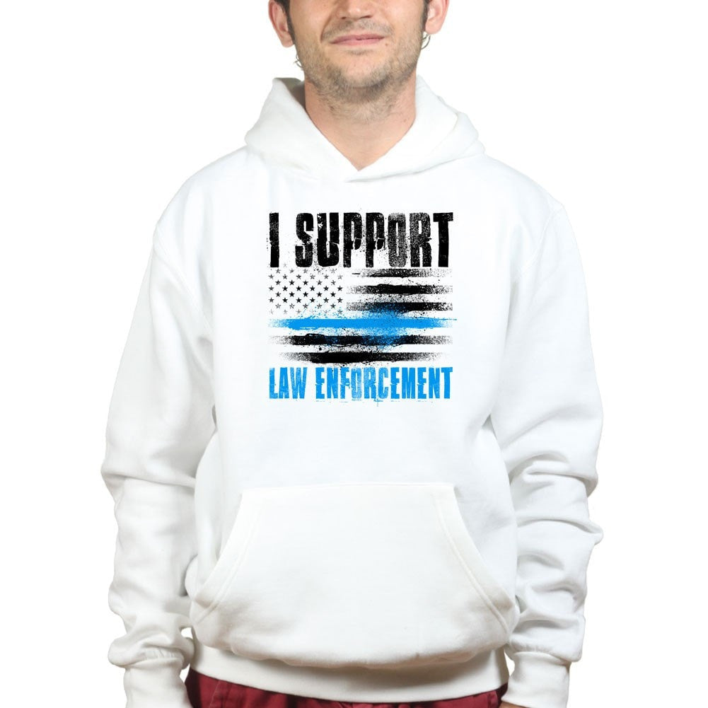Support Law Enforcement Hoodie Style001