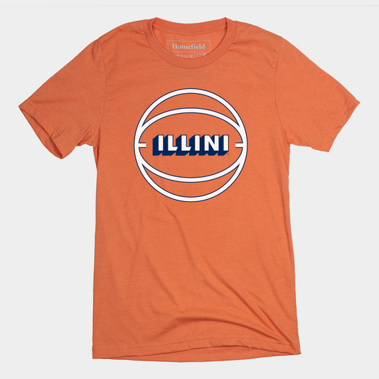 Vintage Illini Basketball T-Shirt Style001