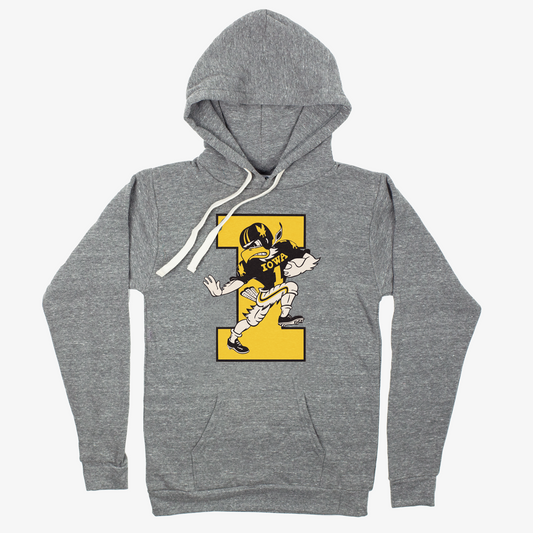 Vintage Iowa Football Hoodie Style001