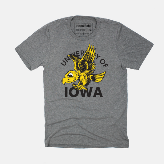 Vintage Iowa Hawkeyes Tee Style001