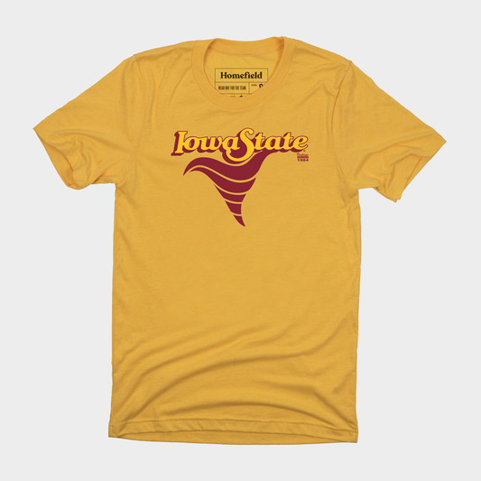 Vintage Iowa State Cyclones Logo Tee Style001