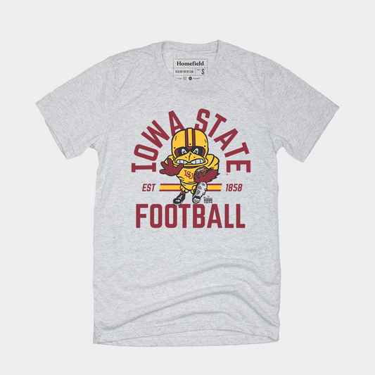 Vintage Iowa State Football Tee Style001