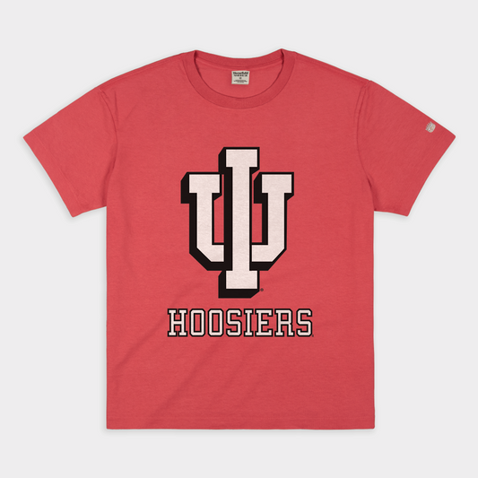 Retro IU Drop Shadow Vintage Heavyweight Tee