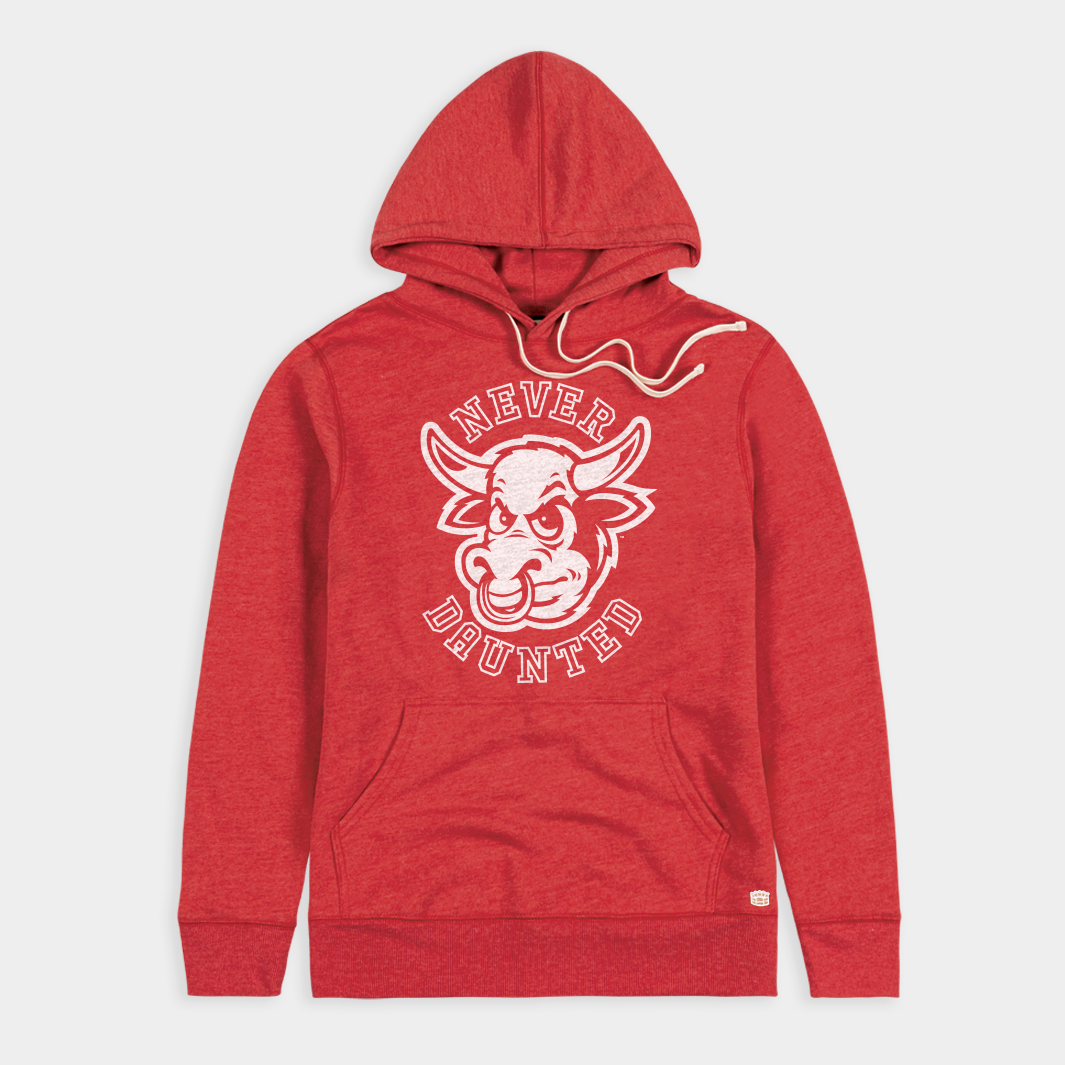 Vintage IU Bison "Never Daunted" Hoodie Style001