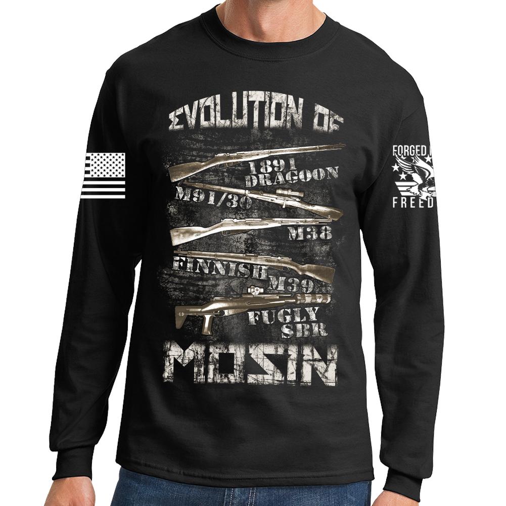 Evolution of Mosin Long Sleeve T-shirt Style001