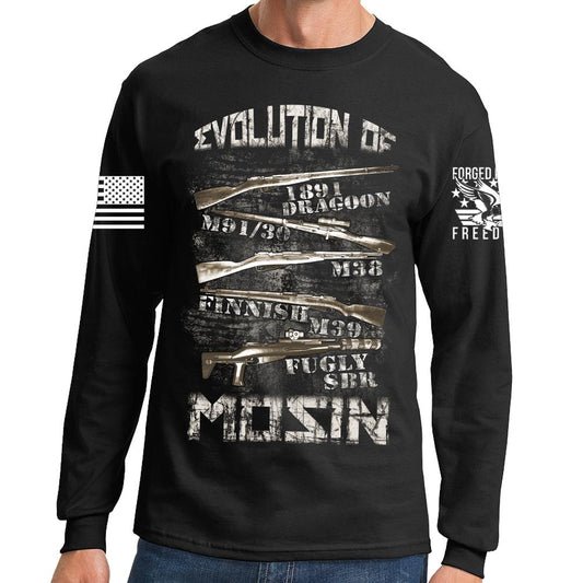 Evolution of Mosin Long Sleeve T-shirt Style001