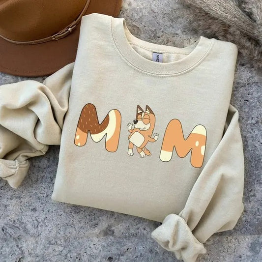 In My Bluey Mom Era Shirt, Bluey Cool Mom Club Shirt, Bluey Chilli Heeler Shirt, Bluey Mom Shirt, Bluey Mum Gift, In My Mom Era, gift for mom