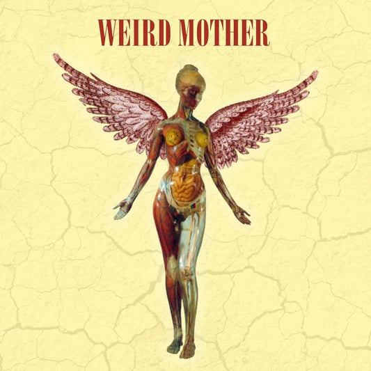In Utero Weird Mother 3x3 inch Square Sticker