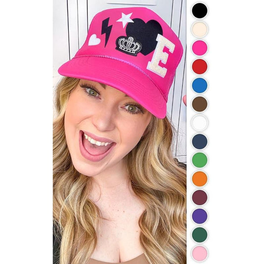 Initial Patch Trucker Hat