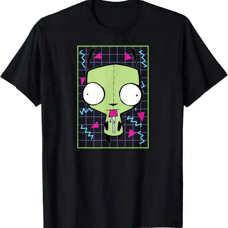 Invader Zim Gir 90s Grid - Unisex And Inclusive - Multiple Colorways - Full Size Range