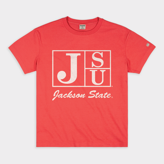 Jackson State JSU Vintage Heavyweight Tee Style001