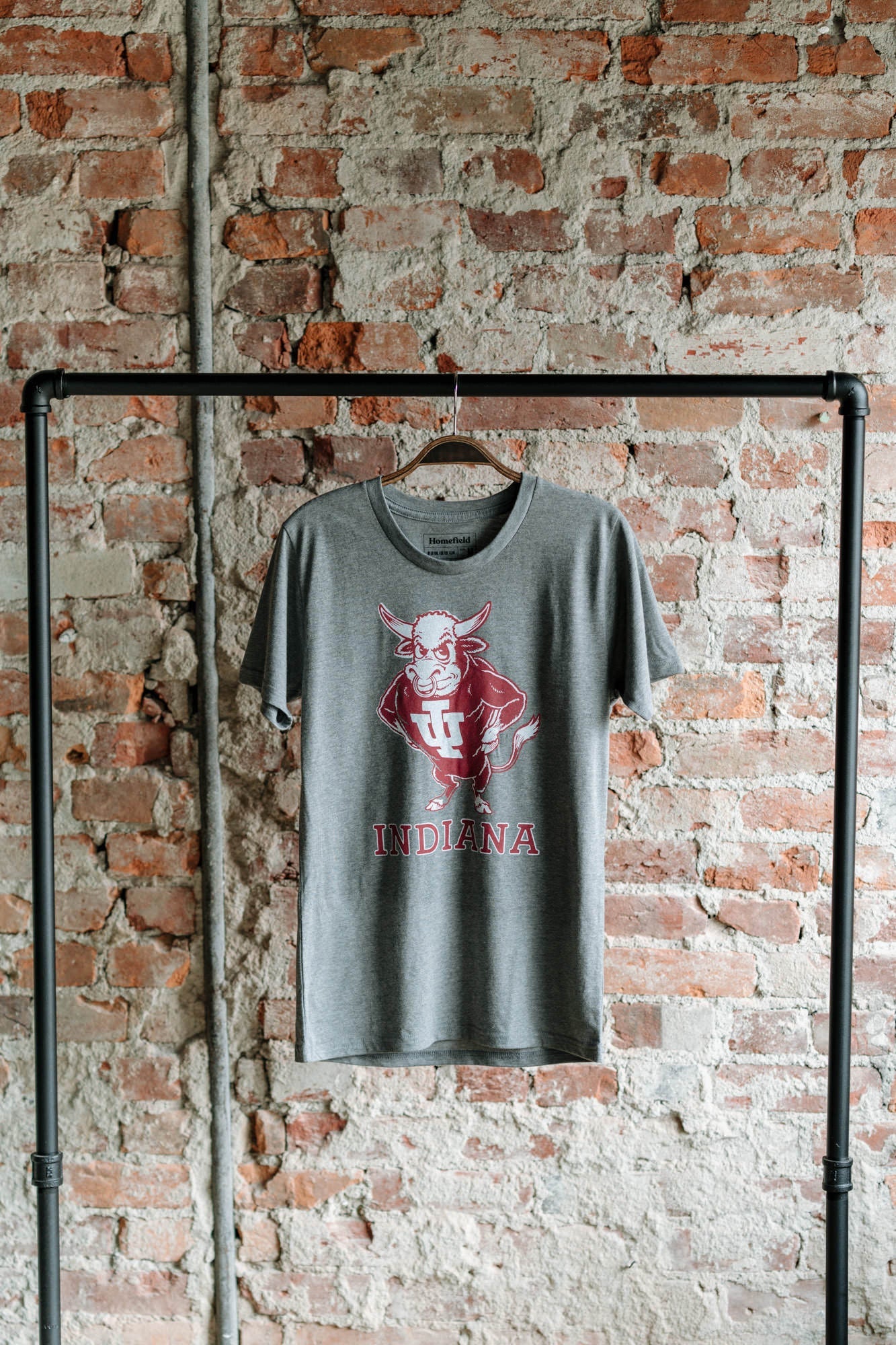 Vintage IU Hoosiers Bison Women's Tee Style001