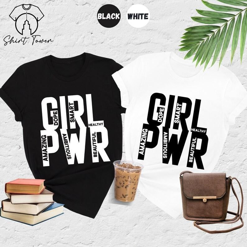 Jessie J Ross Girl Power Shirt, Girls Rule The World, Feminist Shirt, Womens Day Gift, Strong Woman Shirt, Woman Up Shirt, Boss Lady Shirt, Feminism Tee, Unisex Graphic Tee, Smooth Fabric, Aesthetic Streetwear Vibe