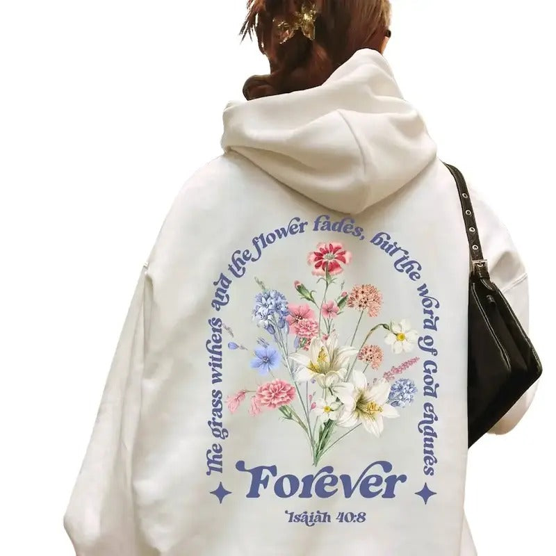 Jesus Hoodie Aesthetic Christian Sweatshirt Womens Religious Shirt Womenswear Cotton