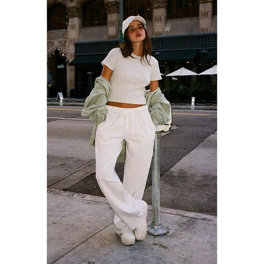 John Galt Women's Light Gray Anastasia Sweatpants