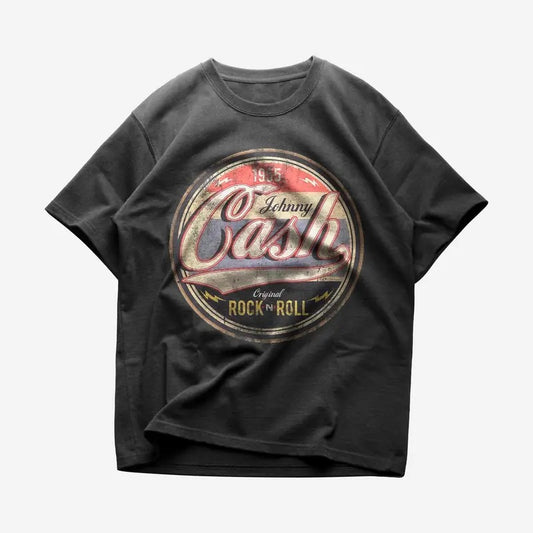 Johnny Cash T-shirt - Rock Music Shirt - Johnny Cash Merch - Unisex Cotton Tee
